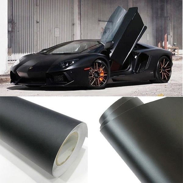 Matte Black Car Vinyl Wrap Online Australia - Styling Vinyl Wraps