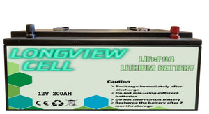 200Ah 12V LiFePO4 Lithium Iron Deep Cycle Battery Rechargable Replace AGM