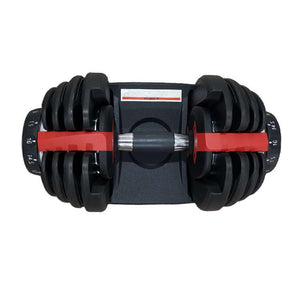 BRAND NEW in Box 2 x 24kg Adjustable Dumbbell Home GYM Exercise Equipment Weight Fitness 48kg