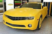 Load image into Gallery viewer, BUY 2 Rolls Get 1 FREE 4D YELLOW CARBON FIBRE Car Vinyl Wrap FilmAir Release Bubble Free Decal Sticker Roll For Full Car