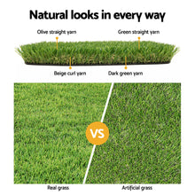 Load image into Gallery viewer, Primeturf Artificial Grass Synthetic 30mm 1mx10m 10sqm Fake Turf Plants Lawn 4-coloured