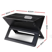 Load image into Gallery viewer, Grillz Notebook Portable Charcoal BBQ Grill