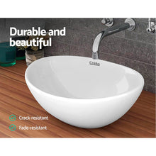 Load image into Gallery viewer, Cefito Ceramic Oval Sink Bowl - White