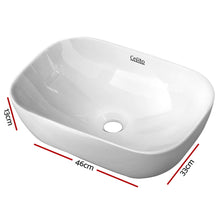 Load image into Gallery viewer, Cefito Ceramic Bathroom Basin Sink Vanity Above Counter Basins White Hand Wash