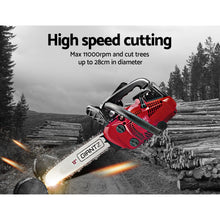 Load image into Gallery viewer, Giantz 25CC Commercial Petrol Chainsaw - Red &amp; Black