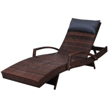 Load image into Gallery viewer, Gardeon Outdoor Sun Lounge Furniture Day Bed Wicker Pillow Sofa Set