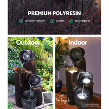Load image into Gallery viewer, Gardeon Solar Water Fountain Feature Garden Bird Bath Outdoor Pump Panel Battery