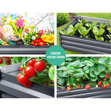 Load image into Gallery viewer, Greenfingers Garden Bed 2PCS 150X90X30CM Galvanised Steel Raised Planter