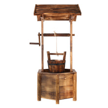 Load image into Gallery viewer, Gardeon Wooden Wishing Well