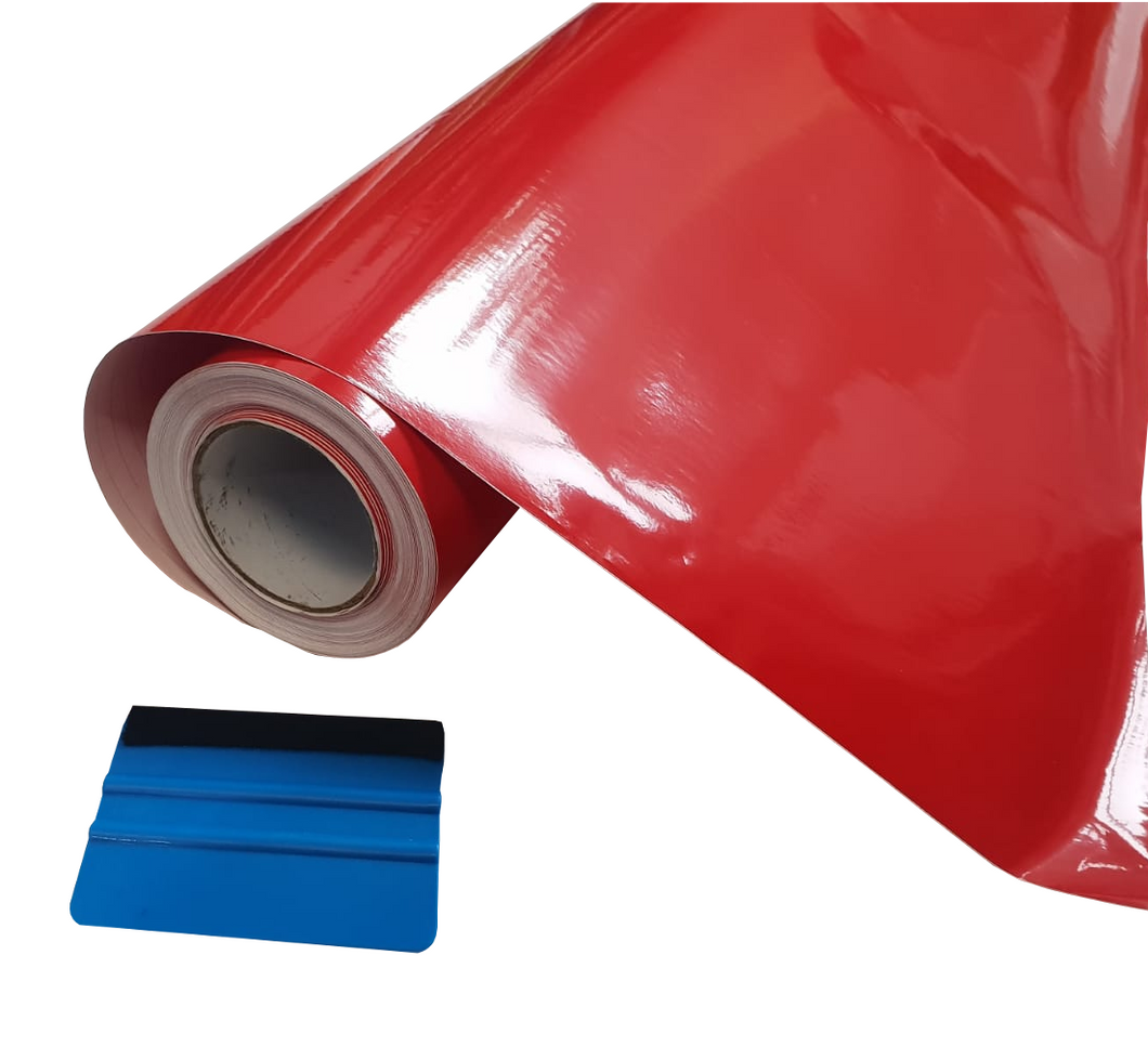 BUY 2 Rolls Get 1 FREE Gloss RED Car Vinyl Wrap Film Air Release Bubble Free Decal Sticker Roll For Full Car