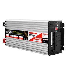 Load image into Gallery viewer, Giantz Power Inverter 3000W or 6000W Pure Sine Wave 12V-240V Camping Boat Caravan