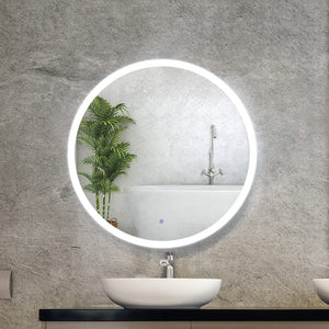 Embellir LED Wall Mirror Bathroom Light 80CM Decor Round decorative Mirrors