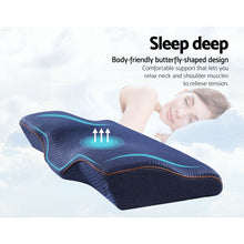 Load image into Gallery viewer, Giselle Memory Foam Pillow Neck Pillows Contour Rebound Pain Relief Support