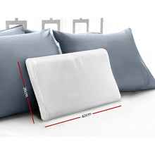Load image into Gallery viewer, Giselle Memory Foam Pillow Kid Pillows Contour Low Profile Contour Small Cushion