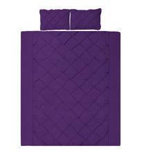 Load image into Gallery viewer, Giselle Luxury Classic Bed Duvet Doona Quilt Cover Set Hotel King Purple