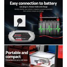 Load image into Gallery viewer, Smart Battery Charger 7A 12V 24V Automatic SLA AGM Car Truck Boat Motorcycle Caravan
