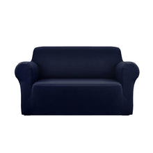 Load image into Gallery viewer, Artiss Sofa Cover Elastic Stretchable Couch Covers Navy 2 Seater