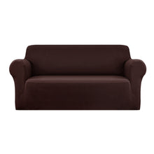 Load image into Gallery viewer, Artiss Sofa Cover Elastic Stretchable Couch Covers Coffee 3 Seater