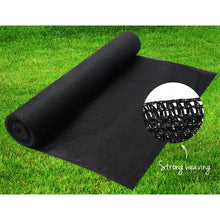 Load image into Gallery viewer, Instahut 70% Sun Shade Cloth Shadecloth Sail Roll Mesh 1.83x10m 175gsm Black