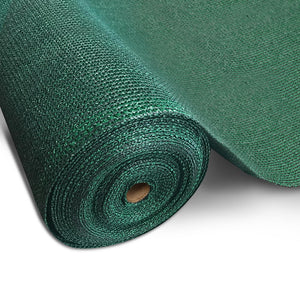 Instahut 50% Sun Shade Cloth Shadecloth Sail Roll Mesh 1.83x20m 100gsm Green