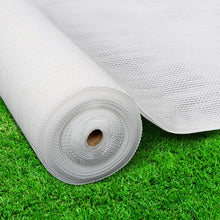 Load image into Gallery viewer, Instahut 1.83x20m 50% UV Shade Cloth Shadecloth Sail Garden Mesh Roll Outdoor White