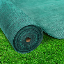 Load image into Gallery viewer, Instahut 1.83x50m 30% UV Shade Cloth Shadecloth Sail Garden Mesh Roll Outdoor Green
