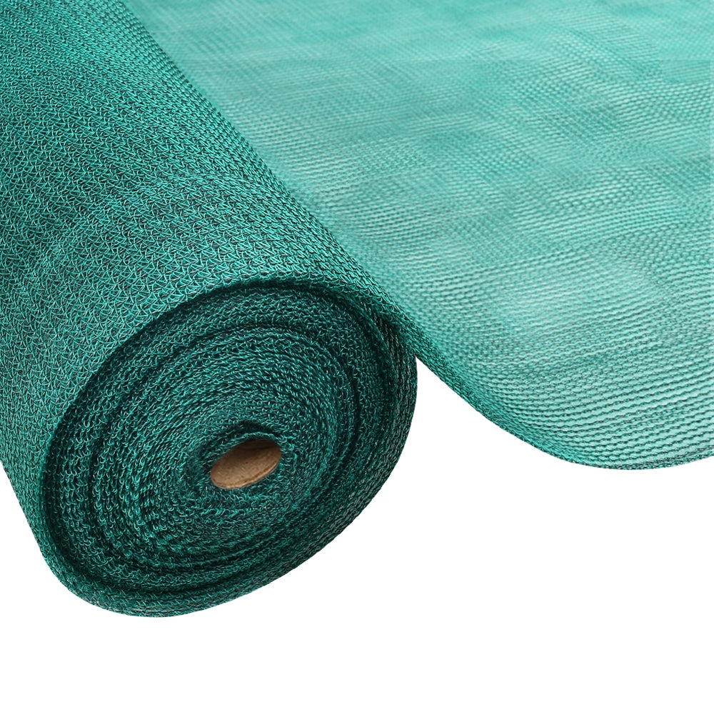 Instahut 3.66x10m 50% UV Shade Cloth Shadecloth Sail Garden Mesh Roll Outdoor Green