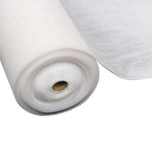 Instahut 3.66x30m 50% UV Shade Cloth Shadecloth Sail Garden Mesh Roll Outdoor White