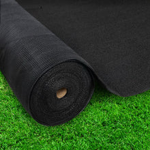 Load image into Gallery viewer, Instahut 3.66x30m 30% UV Shade Cloth Shadecloth Sail Garden Mesh Roll Outdoor Black