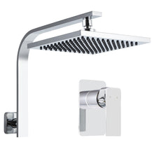 Load image into Gallery viewer, Cefito WElS 8&#39;&#39; Rain Shower Head Mixer Square High Pressure Wall Arm DIY Chrome