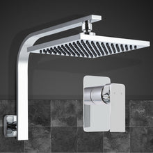 Load image into Gallery viewer, Cefito WElS 8&#39;&#39; Rain Shower Head Mixer Square High Pressure Wall Arm DIY Chrome