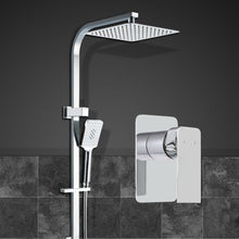 Load image into Gallery viewer, Cefito WELS 10&#39;&#39; Rain Shower Head Mixer Square Handheld High Pressure Wall Chrome