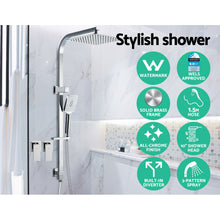 Load image into Gallery viewer, Cefito WELS 10&#39;&#39; Rain Shower Head Taps Round Handheld High Pressure Wall Chrome