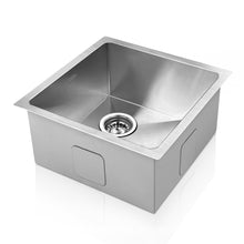 Load image into Gallery viewer, Cefito 51cm x 45cm Stainless Steel Kitchen Sink Under/Top/Flush Mount Silver