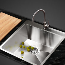 Load image into Gallery viewer, Cefito 53cm x 50cm Stainless Steel Kitchen Sink Under/Top/Flush Mount Silver