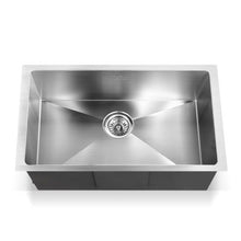 Load image into Gallery viewer, Cefito 70cm x 45cm Stainless Steel Kitchen Sink Under/Top/Flush Mount Silver
