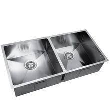 Load image into Gallery viewer, Cefito 86.5cm x 44cm Stainless Steel Kitchen Sink Under/Top/Flush Mount Silver