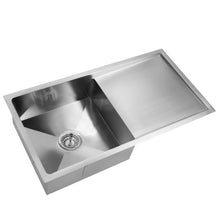 Load image into Gallery viewer, Cefito 87cm x 45cm Stainless Steel Kitchen Sink Under/Top/Flush Mount Silver