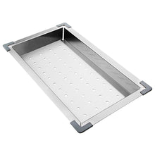 Load image into Gallery viewer, Cefito Stainless Steel Sink 425X250MM Colander Kitchen Draining Tray Strainer Silver