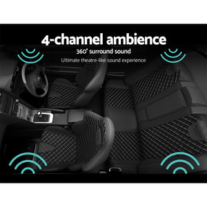 2800W PowerVox Car Amplifier 4 Channel Amp Audio Truck Speaker Stereo