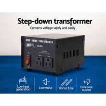 Load image into Gallery viewer, Giantz Stepdown Transformer 500W 240V to 110V