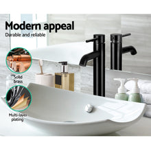 Load image into Gallery viewer, Cefito Basin Mixer Tap Faucet Black