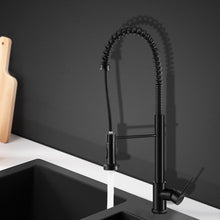 Load image into Gallery viewer, Cefito Pull Out Kitchen Tap Mixer Basin Taps Faucet Vanity Sink Swivel Brass WEL In Black