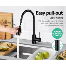 Load image into Gallery viewer, Cefito Pull-out Mixer Faucet Tap - Black
