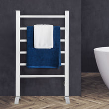 Load image into Gallery viewer, Devanti Electric Heated Towel Rail Rails Warmer Rack Aluminium Bar Bathroom