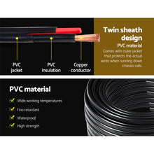 Load image into Gallery viewer, Twin Core Wire Electrical Automotive Cable 2 Sheath 450V 4MM 30M
