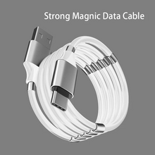 Load image into Gallery viewer, BDI MCB02 Magic Rope Magnetic USB to Type C Fast Charging Data Cable 1M