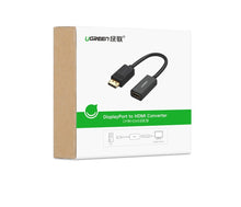 Load image into Gallery viewer, UGreen DisplayPort Male to HDMI Female converter 4K*2K 40363
