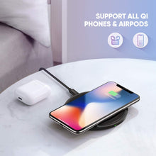 Load image into Gallery viewer, UGREEN QI Wireless charger Black 60470