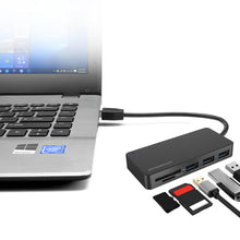 Load image into Gallery viewer, Simplecom CH368 3 Port USB 3.0 Hub with Dual Slot SD MicroSD Card Reader